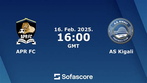 AS Kigali APR FC live score, video stream and H2H results.
